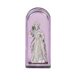 Irgalmas Jézus miniszobor tokban