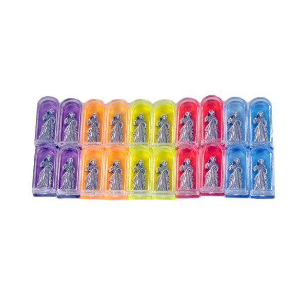 Irgalmas Jézus miniszobor tokban