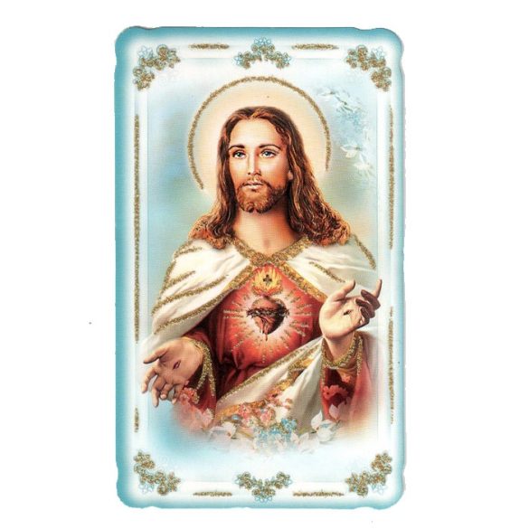 Jézus szíve aranyozott szentkép
