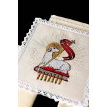 Miséző textil garnitúra - LEN ANYAGBÓL