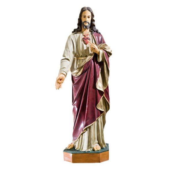 Jézus szíve szobor 100cm