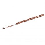 Rózsafüzér fából, 61cm