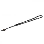 Zsinóros fa rózsafüzér ovál szemekkel