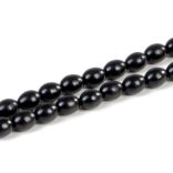 Zsinóros fa rózsafüzér ovál szemekkel