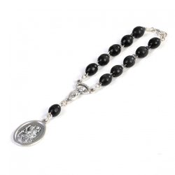 Drvena krunica - desetica sv. Kristofor