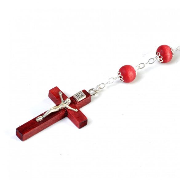 Drvena krunica - mirisna u kutiji