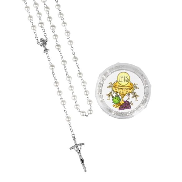 Krunica, prva pričest, u kutiji