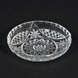 Ólomkristály keresztelési tálca