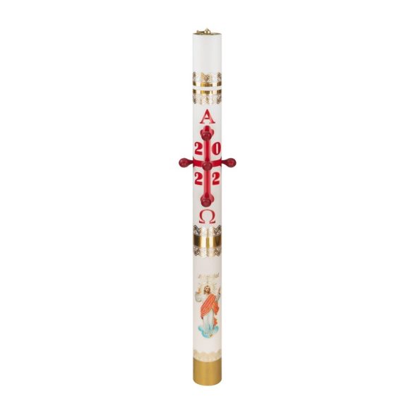  Uskrsna svijeća na parafinsko ulje - 100cm