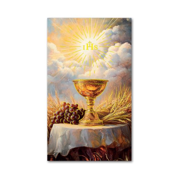 Aranyozott szentkép (Oltáriszentség)