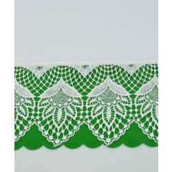 Hímzett oltárterítő, színes