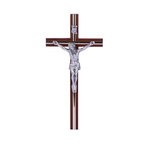 Drveni križ s korpusom 26 cm
