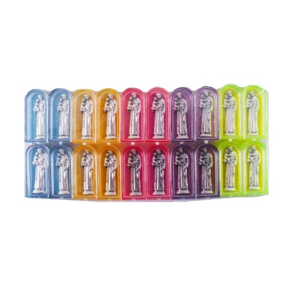 Szent Antal miniszobor tokban