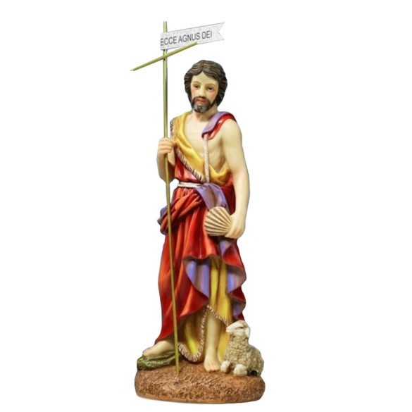 Keresztelő Szent János szobor 17,5 cm