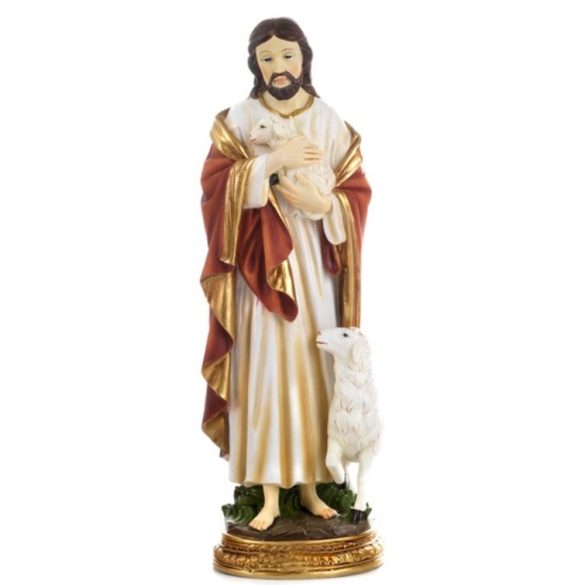 Jézus a jó pásztor szobor 12,5 cm