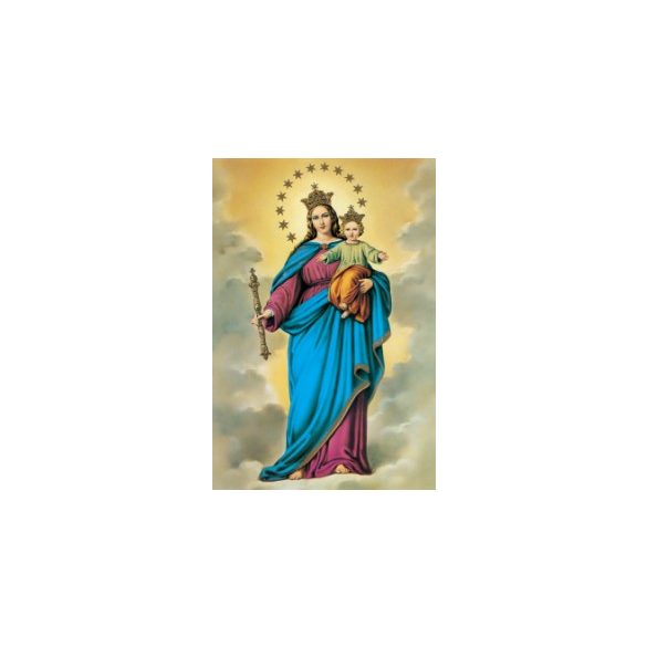 Világ királynéja a kis Jézussal szentkép